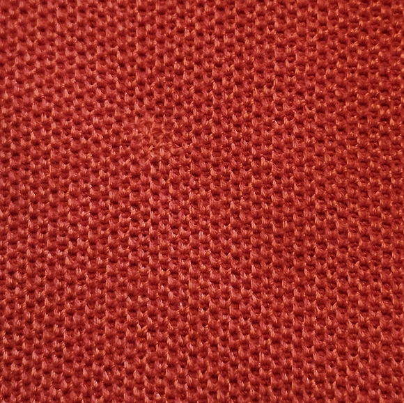 St. John Collection Red Jacket With White Trim - Picture 9 of 10